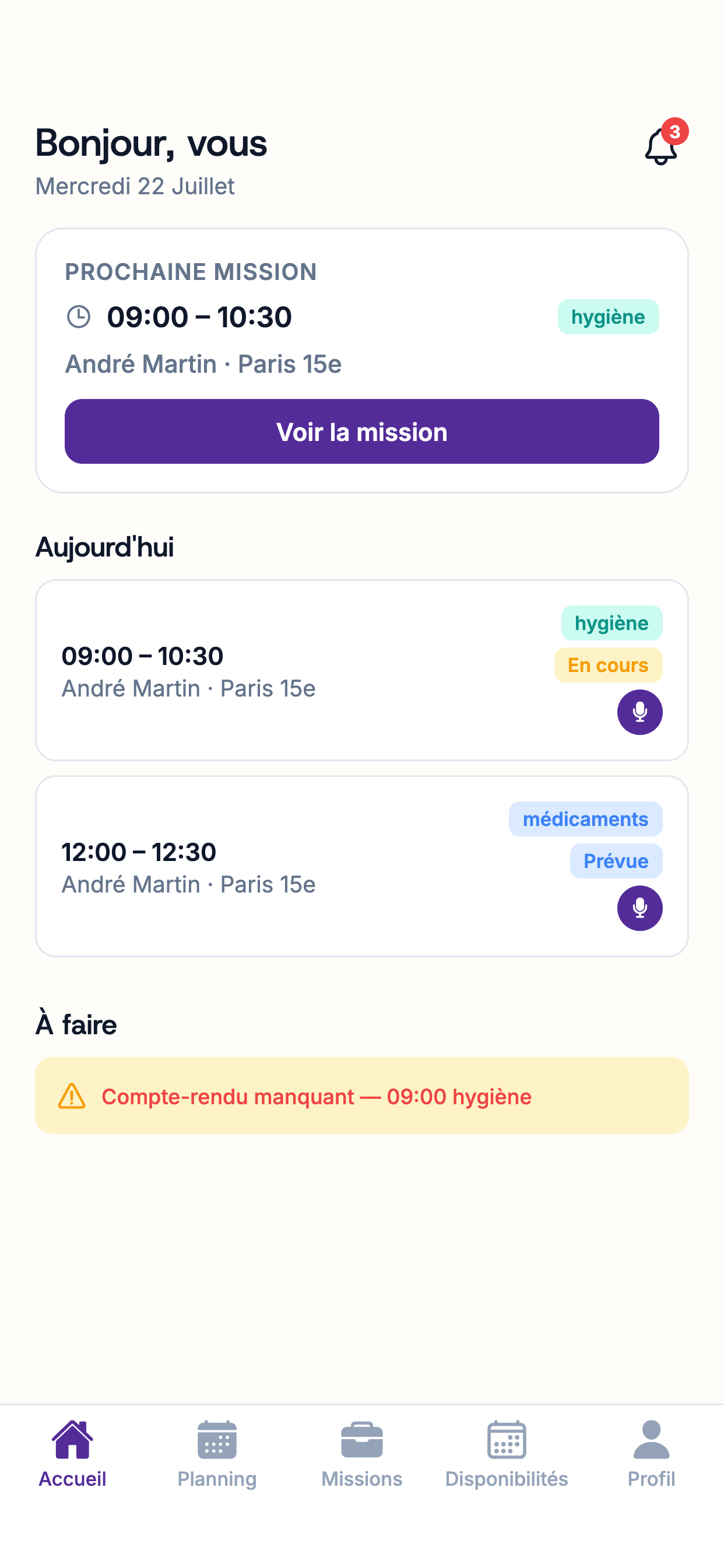 Briscare screenshot 3