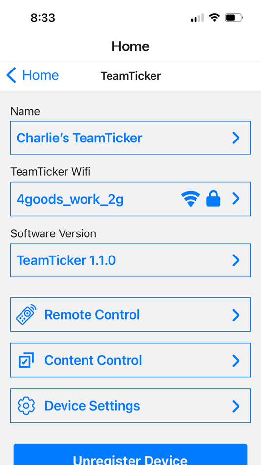 #2. TeamTicker Manager (iOS) 由: TeamTicker