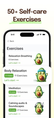 Avocado: AI Ally & Wellbeing screenshot