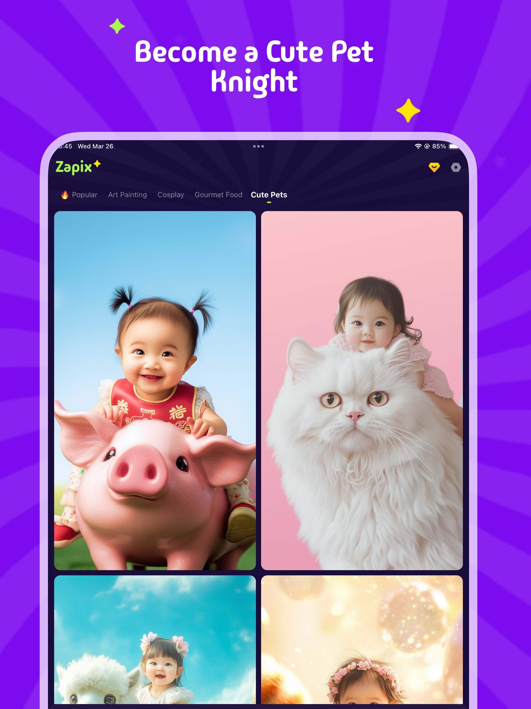Zapix: Art Baby Editor