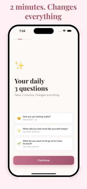 Daily Glow: Self-Care Journal screenshot 1