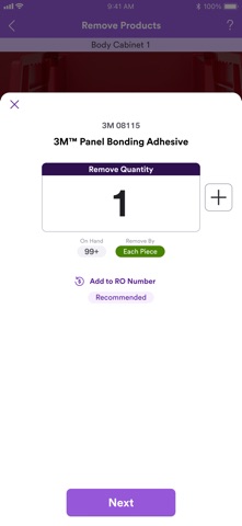 App screenshot
