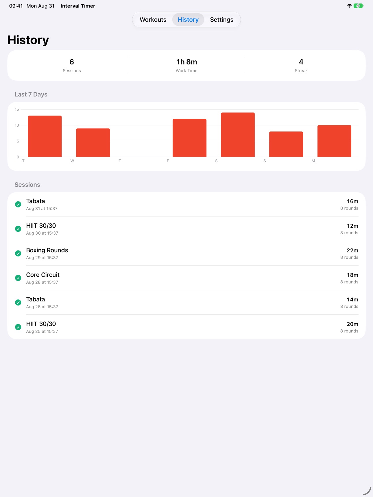Screenshot 6 of Round Zero: HIIT Interval