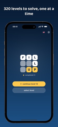 Fill Up With Words screenshot