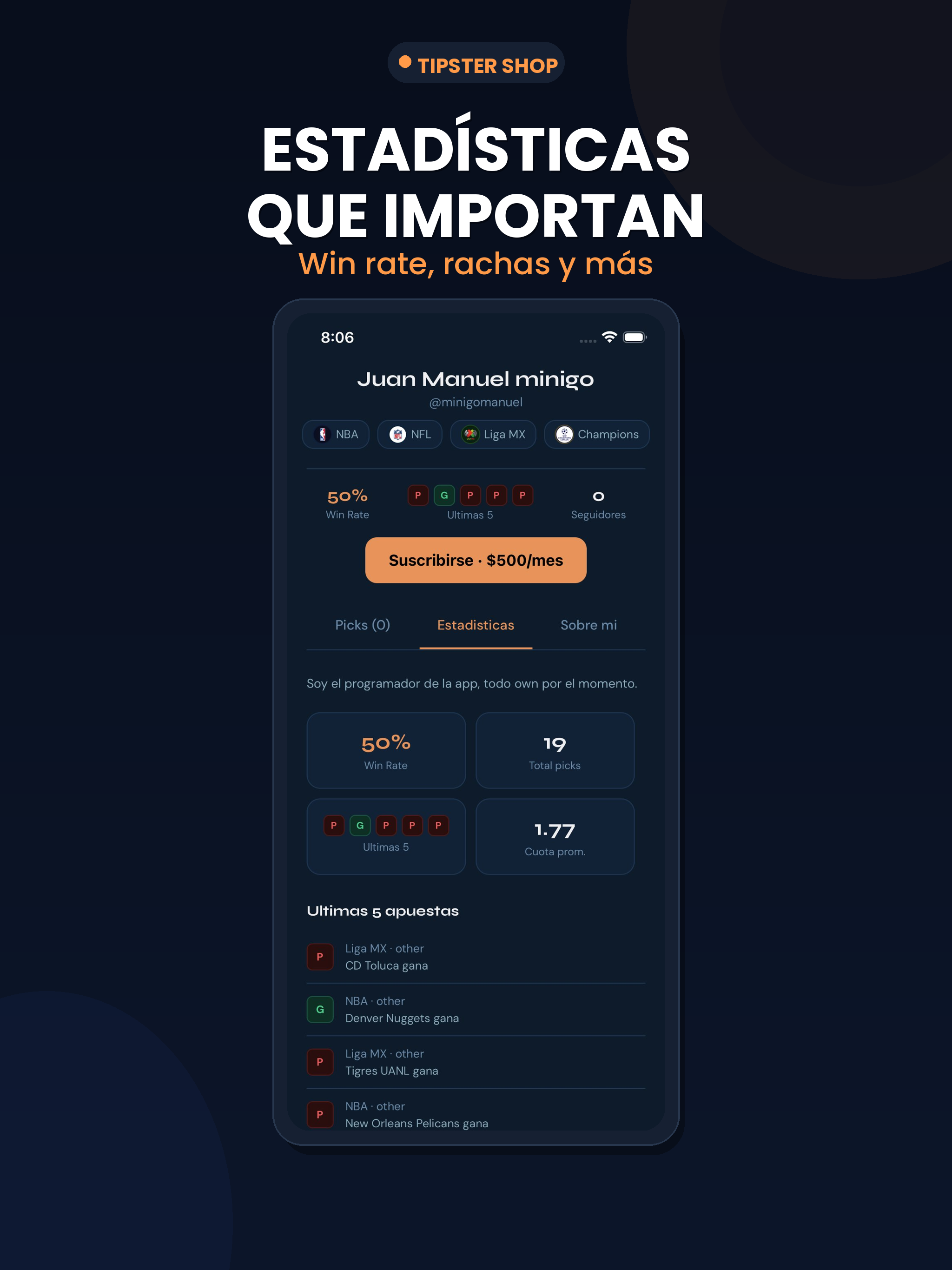 Tipster Shop