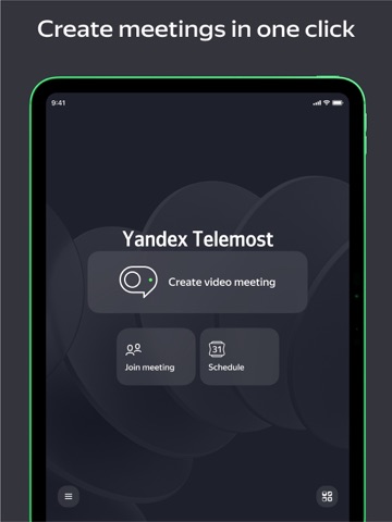 Yandex Telemost iPad screenshot