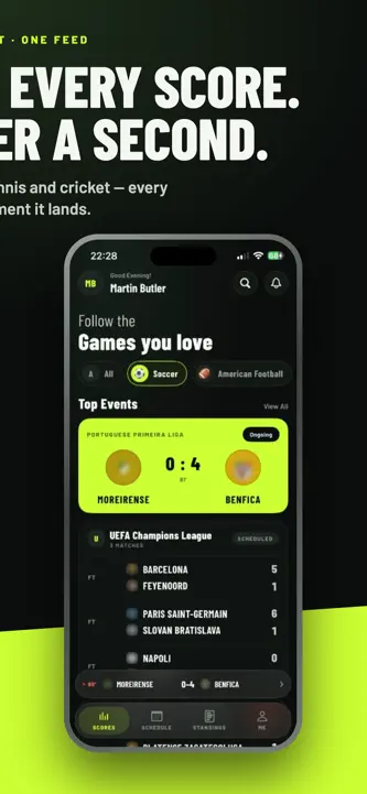 Hola Football - Livescores screenshot 2