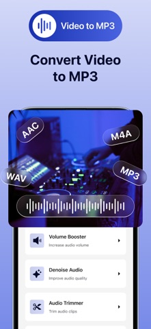 MP3 Converter App iPhone screenshot