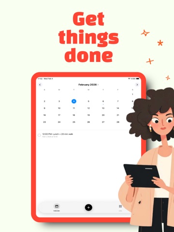 HushTask: To Do List & Planner iPad screenshot
