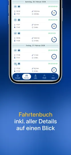 Screenshot von Allianz BonusDrive auf dem iPhone 3