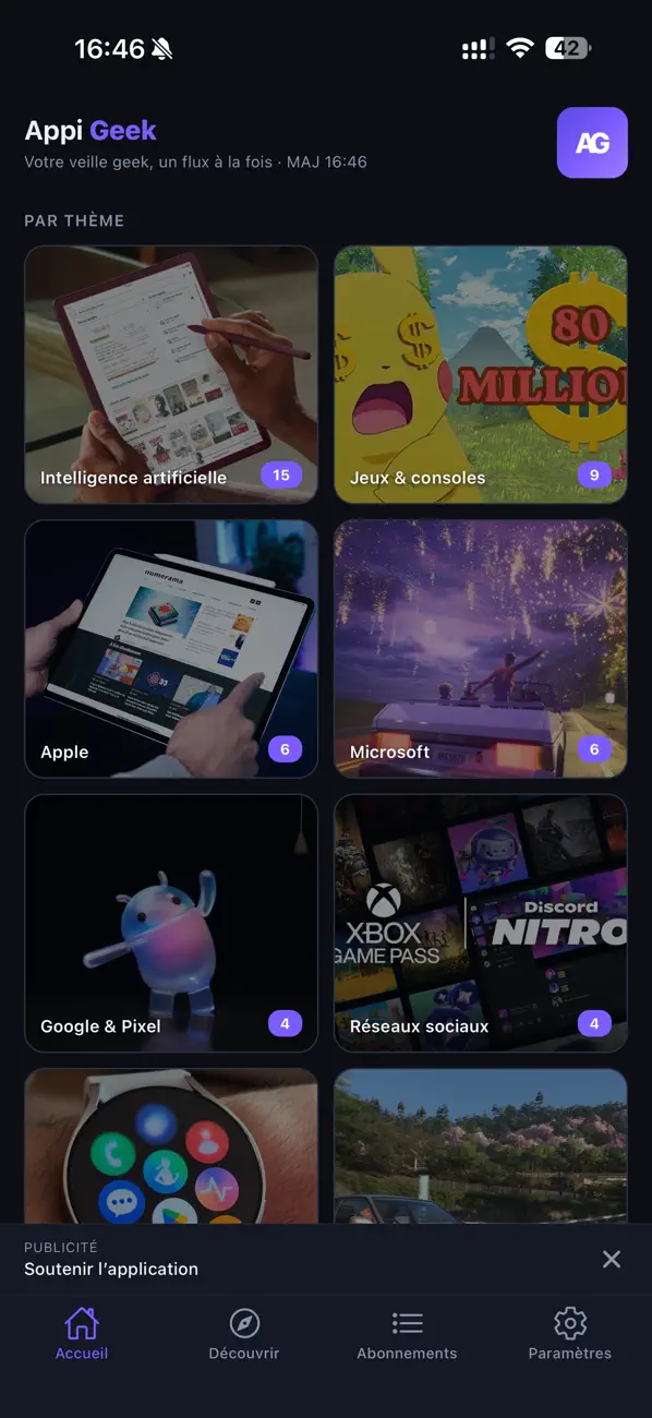 Screenshot #1 pour Appi Geek