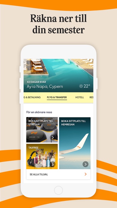 Ving Sverige - flyg och hotell Screenshot