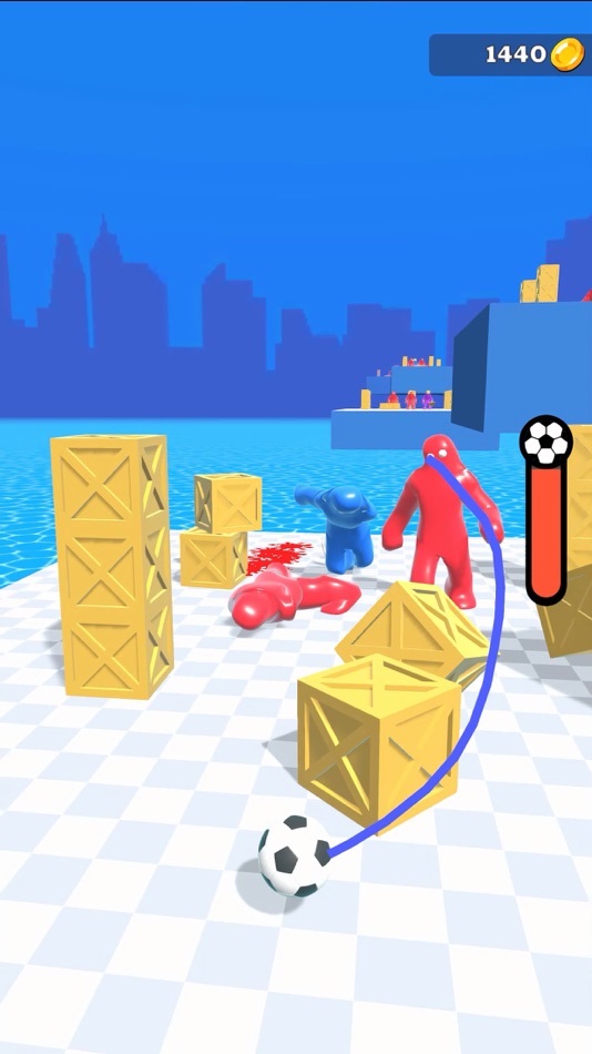 #4. Crazy Blob Hero 3d - Big Slug (iOS) 由: Playense