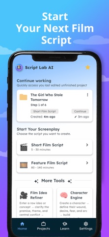 Script Lab -AI screenwriter Screenshot 2 of 4