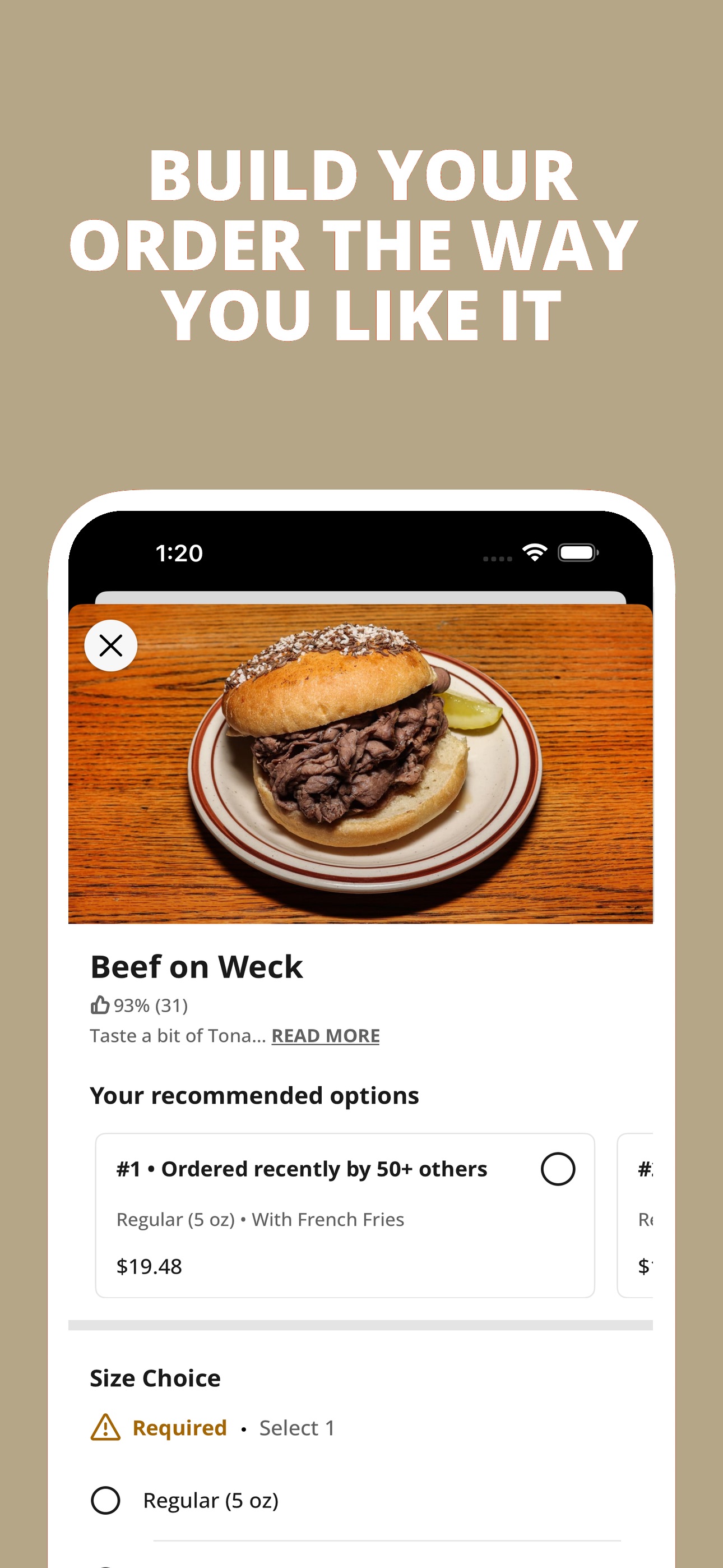 Screenshot 2 of Swiston's Beef & Keg