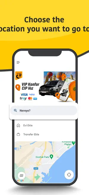 CipTaxi – VIP Transfer Turkey screenshot 2