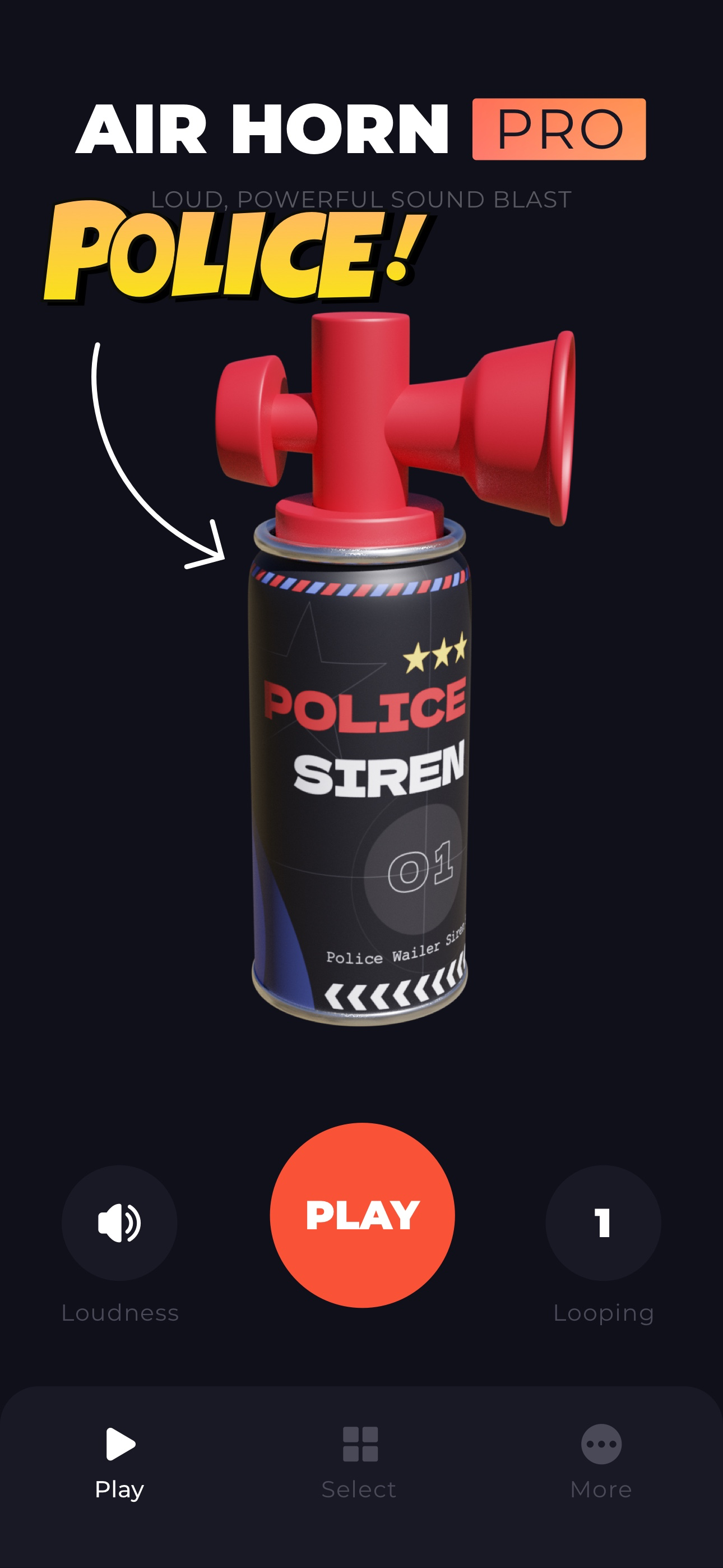 Air Horn Sound - Pocket Horn