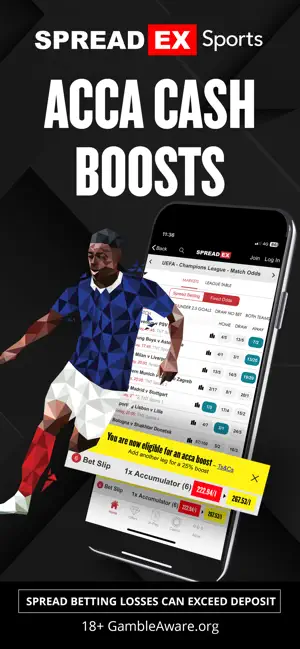 Spreadex Sports Betting App UK iPhone screenshot 3