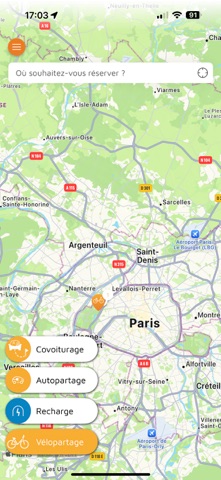 Libél'ile Autopartage screenshot