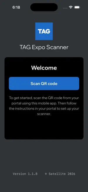TAG Expo Scanner screenshot 1