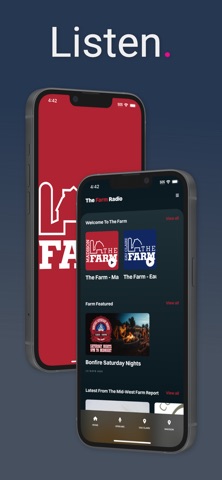 The Farm Radio iPhone screenshot