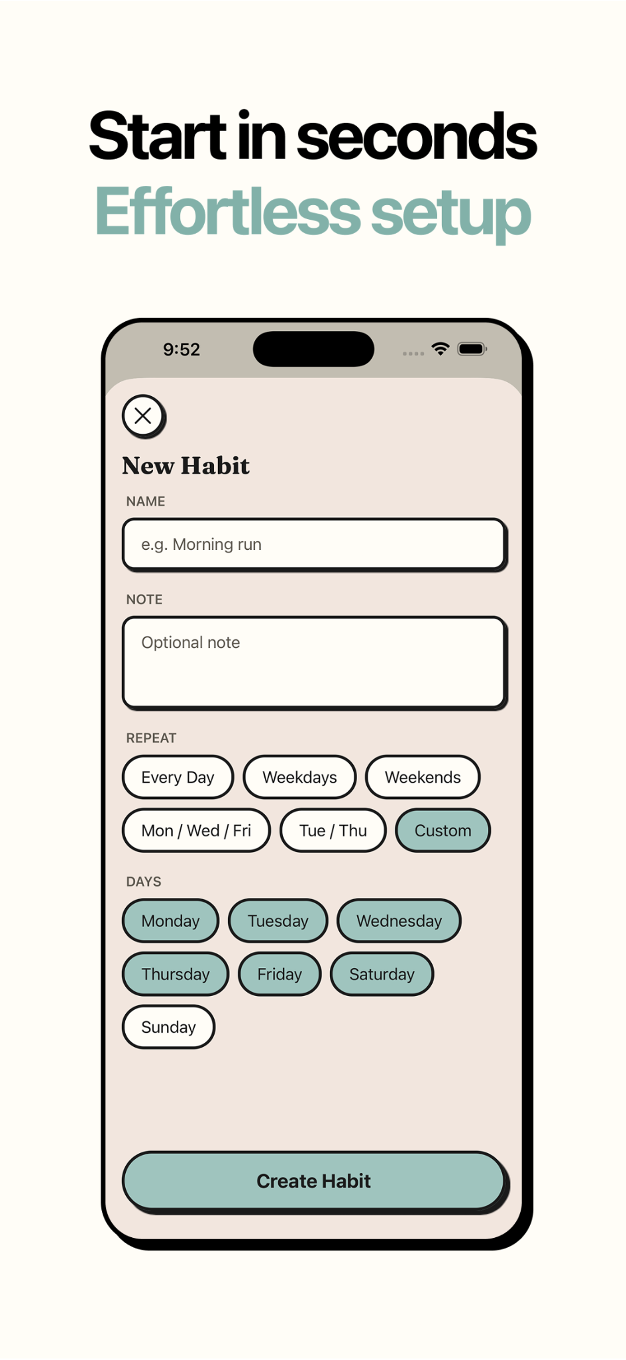 Silent Habits: Daily Tracker screenshot 5