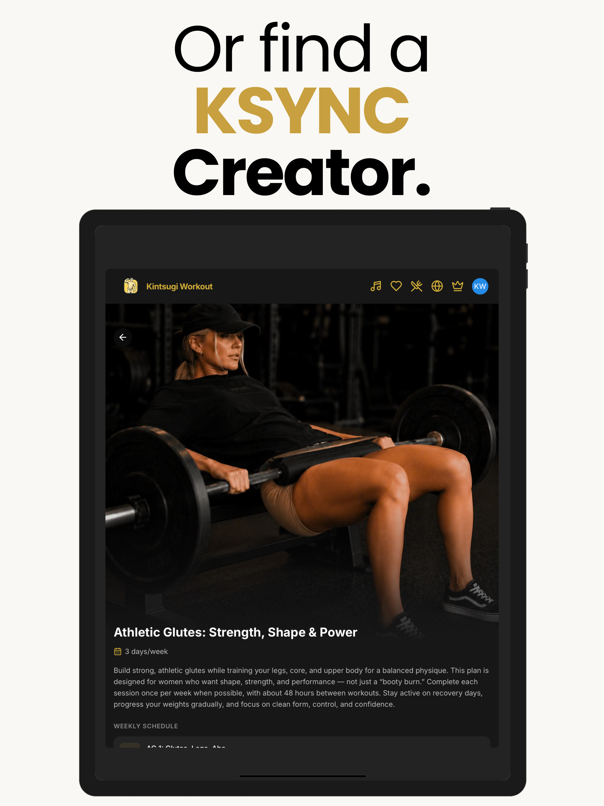 K WORKOUT | KSYNC