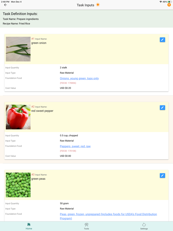 LogixPath Chef iPad screenshot 6 - Food & Drink app