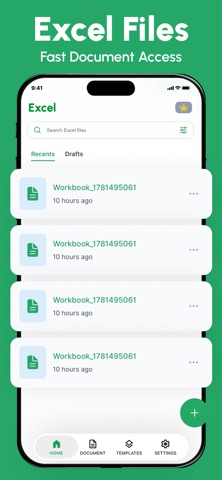 Screenshot 3 of XLSX Spreadsheets Editor App