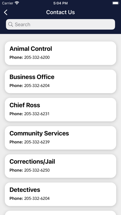 Homewood AL PD Screenshot