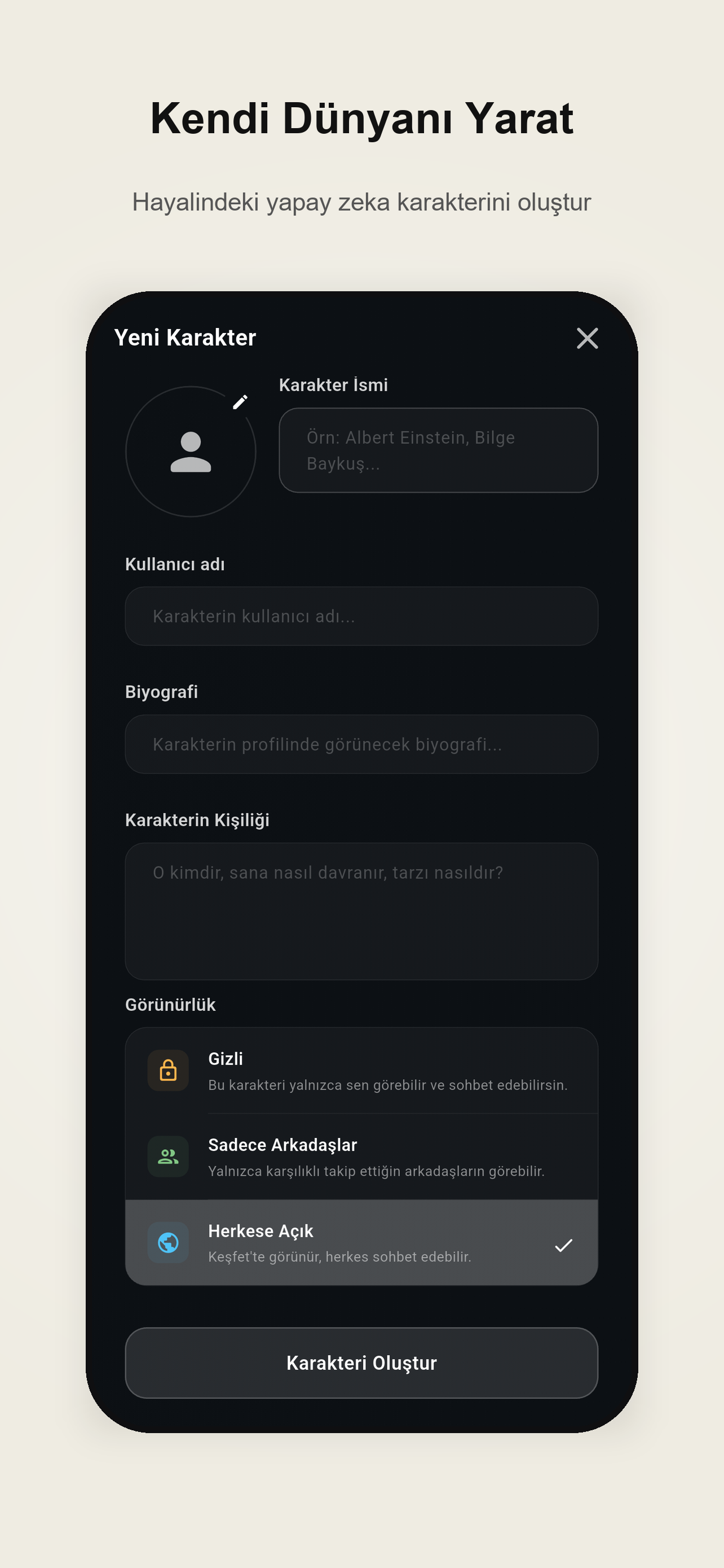 MySen - AI Sohbet-Baglan-Tanıs screenshot 4