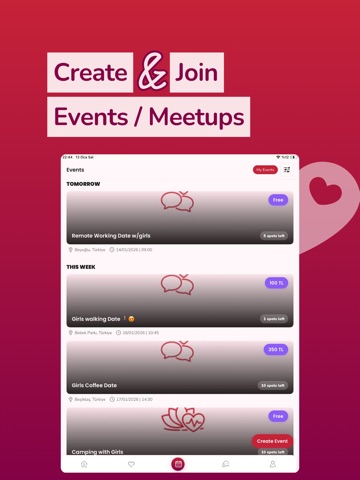 Sisterly – Make Female Friends iPad screenshot 4