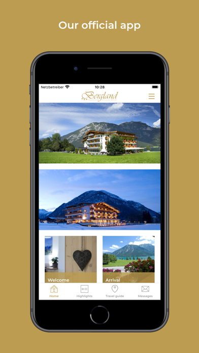Hotel Bergland Screenshot