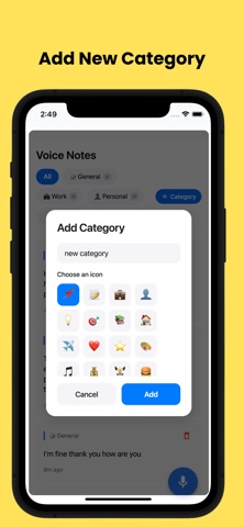 Voice Note: Audio Notes AI screenshot