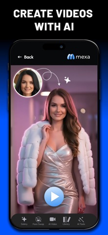 Mexa - Photo & Video with AI iPhone screenshot