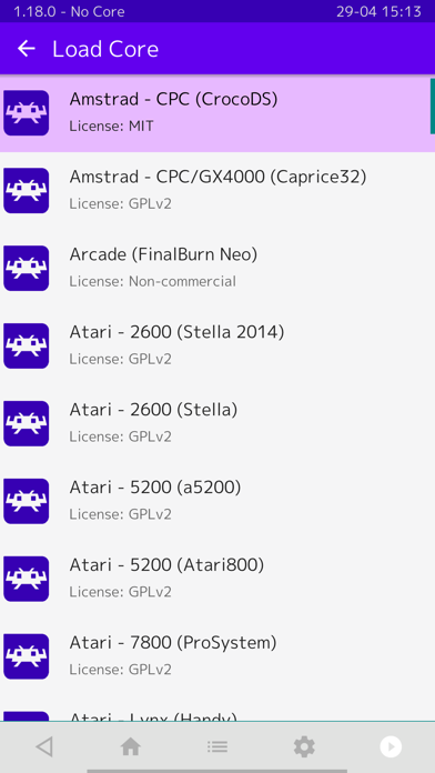 RetroArch Screenshot