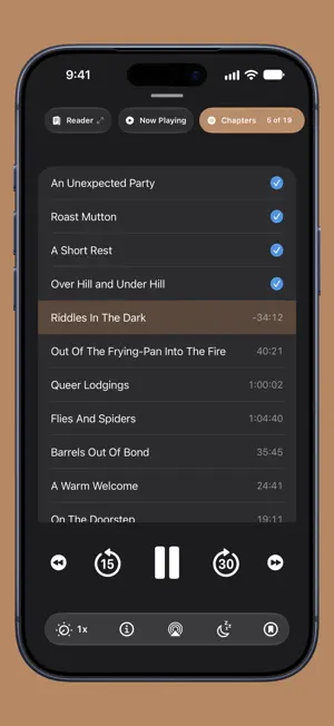 Prologue Audiobook Player screenshot 7
