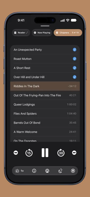 Prologue Audiolivros screenshot 7 of 7