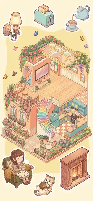Stylish Room:Home Design Games screenshot 2