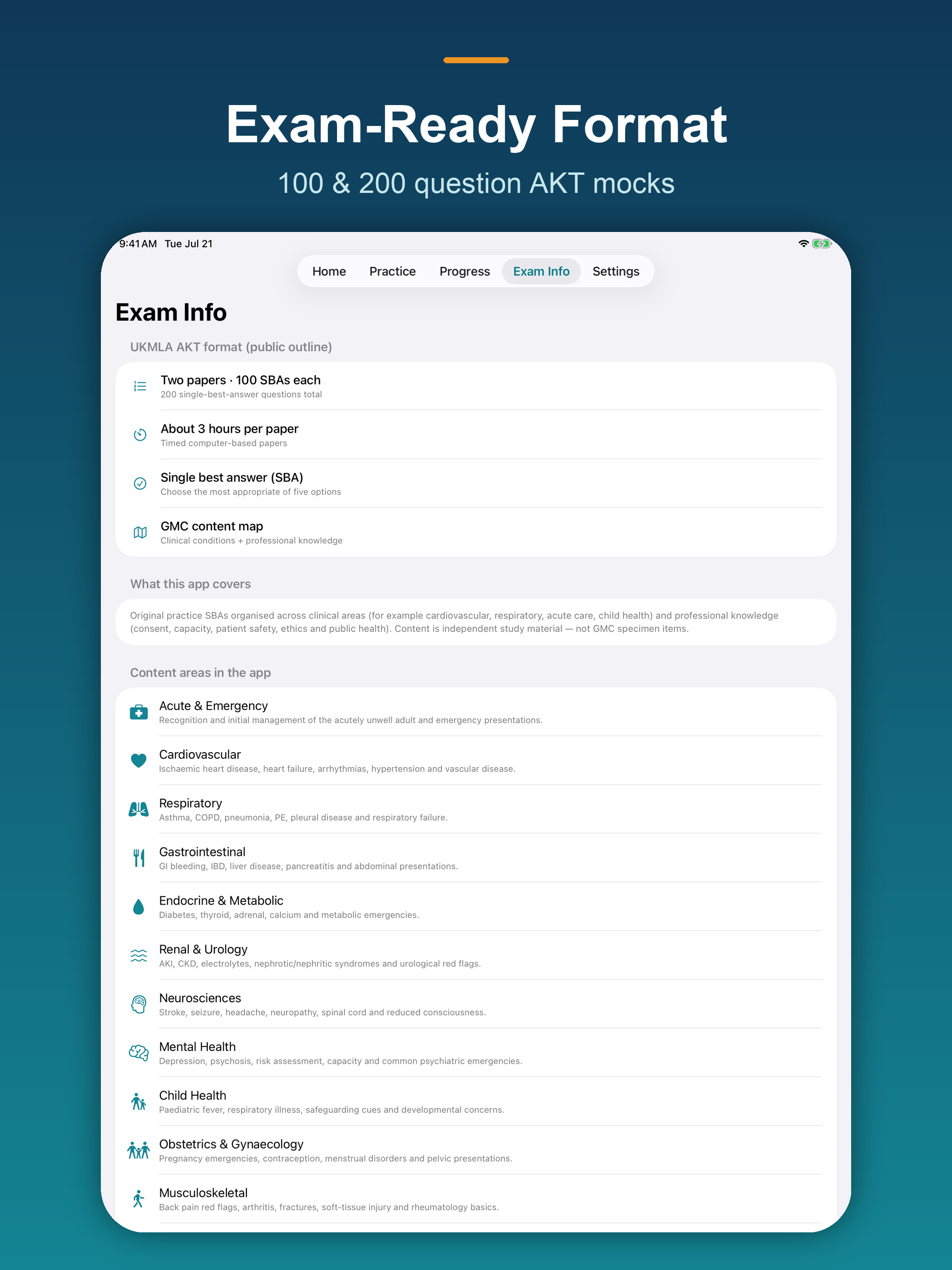 UKMLA Prep AKT screenshot 12