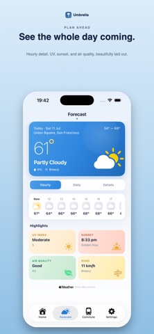 Umbrella: Weather Screenshot 3 of 6