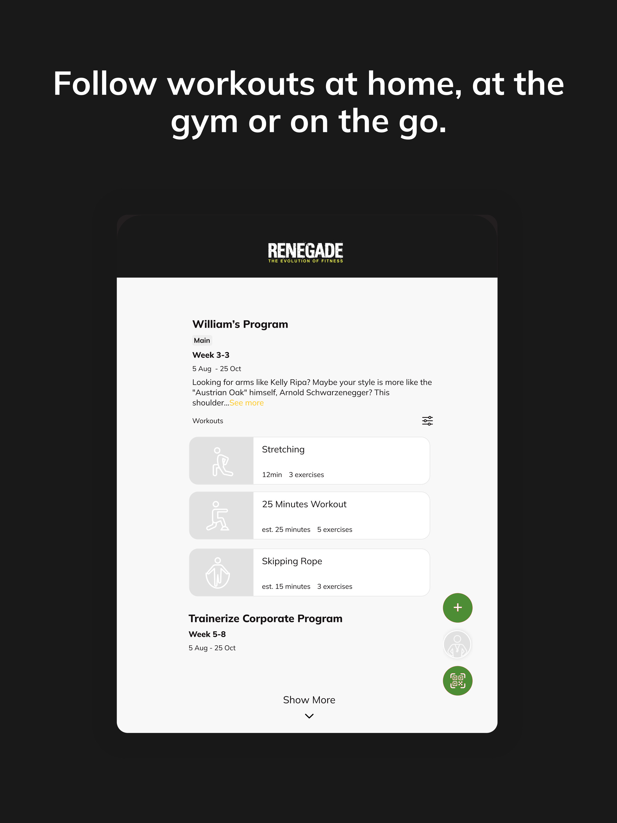 Renegade Gyms screenshot 13