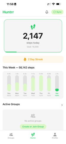 Huntrr screenshot
