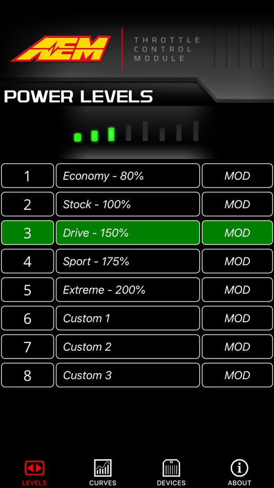 #4. AEM THROTTLE BOOSTER (iOS) 由: Holley Performance Products