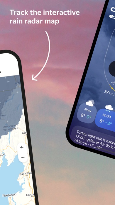 Meteum: weather radar・forecast Screenshot