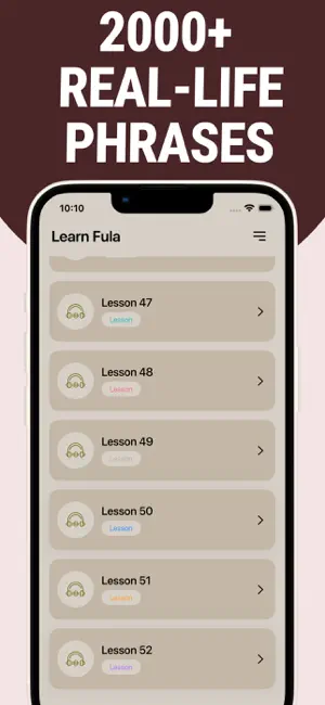 Fast - Learn Fula Language screenshot 2
