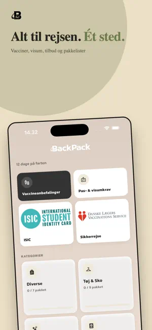 BackPack - Din rejseoversigt screenshot 2