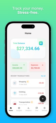 ZenBucks - AI Expense Tracker screenshot