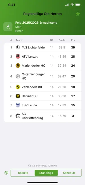 HockeyInfos screenshot 2