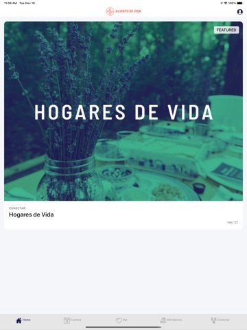 Aliento de Vida Ministries app screenshot 3